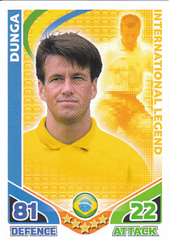 Dunga Brazil 2010 World Cup Match Attax International Legends #IL